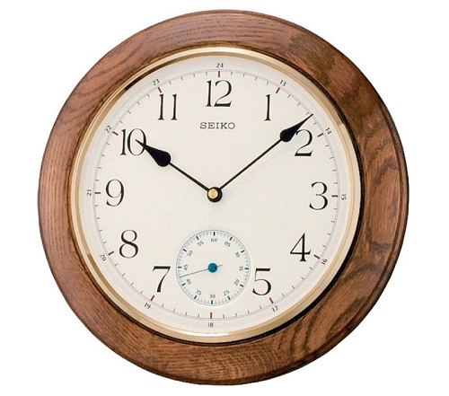 Настенные часы QXA432BN из дерева Настенные часы QXA432BN из дерева