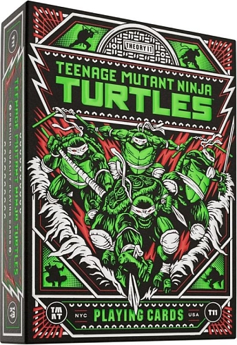 Карты "Theory11 Teenage Mutant Ninja Turtles Playing Cards" Карты "Theory11 Teenage Mutant Ninja Turtles Playing Cards"