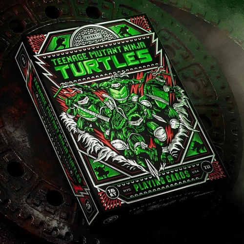Карты "Theory11 Teenage Mutant Ninja Turtles Playing Cards" Карты "Theory11 Teenage Mutant Ninja Turtles Playing Cards"
