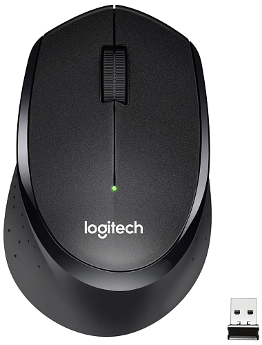 Беспроводная мышь Logitech M330 Silent Plus Black - 910-004924 Беспроводная мышь Logitech M330 Silent Plus Black - 910-004924