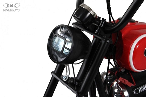 Детский электромотоцикл BMW R18 (A777AA-NEW) красный Детский электромотоцикл BMW R18 (A777AA-NEW) красный