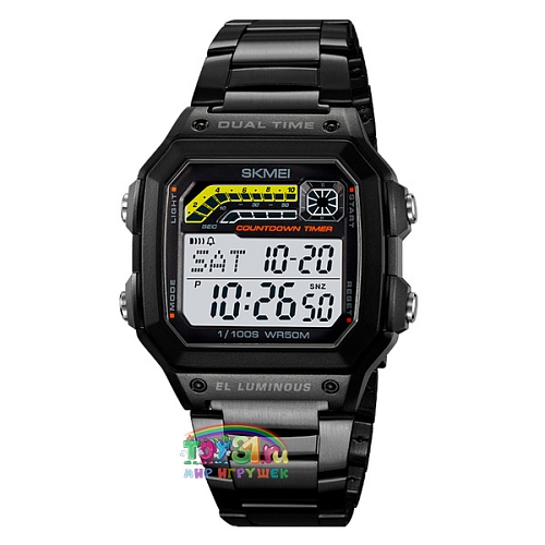 Skmei 2307sbk Black-steel Skmei 2307sbk Black-steel