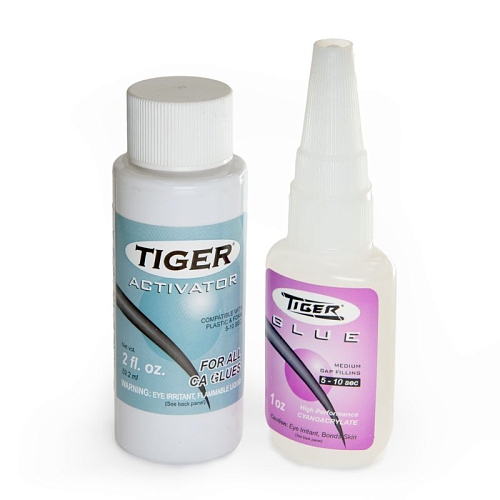 Комплект клей + отвердитель для наклеек"Tiger" Комплект клей + отвердитель для наклеек"Tiger"