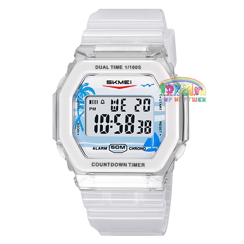Skmei 2390wt White-big Size Skmei 2390wt White-big Size